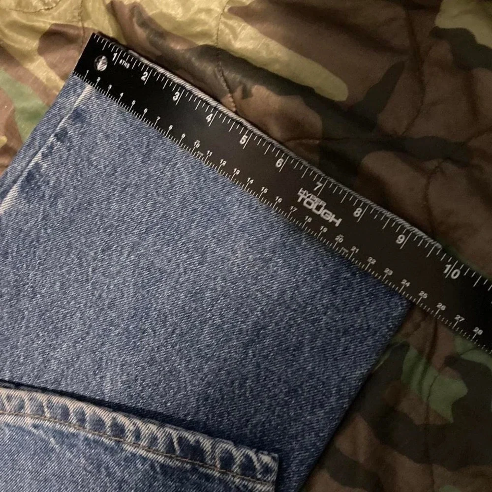 Tommy Hilfiger baggy Wide leg jeans vtg mens 40/34 - Picture 7 of 8